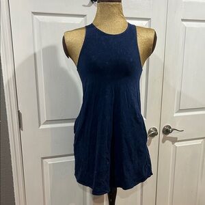 Socialite Dark Blue Tank Top